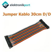 Jumper Kablo (Dişi - Dişi) 30 cm 40 adet thumbnail 1
