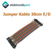 Jumper Kablo (Erkek - Dişi) 30 cm 40 adet thumbnail 1