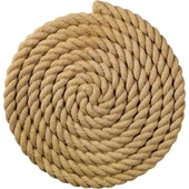 8 mm Jüt Halat Ip Dekoratif Hasır Ip Kendir Halat 10 MT. - 1