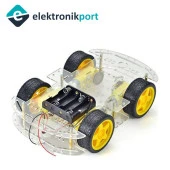 4WD Robot Araba Kiti Arduino thumbnail 1