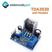 TDA2030A 18W Anfi Kiti 6‐12V  Ses Yükseltici Digital Amplifier Board thumbnail 1
