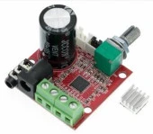 2x15W Amplifikatör Devresi 15W stereo PAM8610 - Amfi Ses thumbnail 1