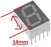 14mm Ortak Anot Display - Kırmızı thumbnail 2