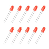 Led 5mm Kırmızı Difused 10 Adet thumbnail 1