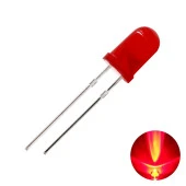 Led 5mm Kırmızı Difused 10 Adet thumbnail 3