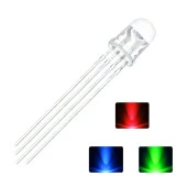 RGB Led 5mm Ortak Katot (100 ADET) Common Cathode Katod thumbnail 2