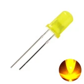 Led 5mm Sarı Difused 100 Adet thumbnail 2