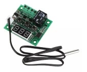 W1209 Dijital Termostat Sıcaklık Kontrol Devresi Sensörlü - 1