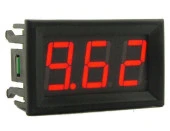 Voltmetre DC 0-30V Panel Tip Dijital Kırmızı 0.56 inch thumbnail 1