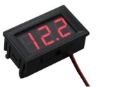Voltmetre DC 0-30V Panel Tip Dijital Kırmızı 0.56 inch thumbnail 4