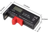 BT-168 PRO LCD  EKRANLI DİJİTAL EKRANLI DİJİTAL PİL KAPASİTE ÖLÇÜM TEST CİHAZI thumbnail 4