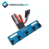 TCRT5000L 5 Kanal Kızılötesi Sensör Modülü 5'li Çizgi İzleyen Sensör Arduino thumbnail 1