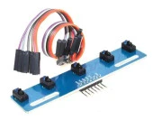 TCRT5000L 5 Kanal Kızılötesi Sensör Modülü 5'li Çizgi İzleyen Sensör Arduino thumbnail 2