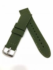 22 mm Renkli Yumuşak Silikon Saat Kordonu Kayışı - 4