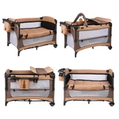 TommyBaby TEDY Anne Yanı Oyun Parkı Beşik 70x110 - 1