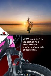 Kldoro Xk300 3.1 Alüminyum Kadro 24 Jant Bisiklet 21 Vites V Fren Bayan Bisikleti - 6