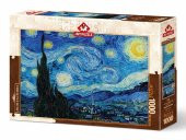 Art Puzzle Yıldızlı Gece, 1889 1000 Parça Puzzle - 1