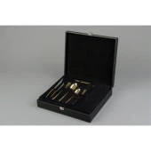 Mikasa Moor Nova Gold 90 Parça Çatal Kaşık Bıçak Seti P050.M104G - 4