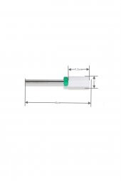 3lü Set Profesyonel Seramik Manikür Freze Pedikür Ucu 2.35 Mm - 2