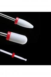 3lü Set Profesyonel Seramik Manikür Pedikür Freze Ucu 2.35 Mm - 1