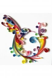 A Kalite Quilling Art Kağıt Kıvırma Sanatı Katlama Seti Kağıt Telkari - 4