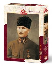 Art Puzzle Başkomutan Mareşal Gazi Mustafa Kemal Atatürk 500 Parça Puzzle - 1