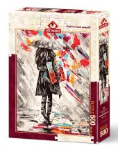 Art Puzzle Sanat Eleştirmeni 500 Parça Puzzle - 1