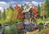 Art Puzzle Değirmen Kenarında Balık Avı Parça 1500 Parça Puzzle - 1