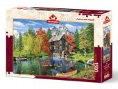 Art Puzzle Değirmen Kenarında Balık Avı Parça 1500 Parça Puzzle - 2