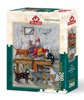 Art Puzzle Renkli Kediler  260 Parça Puzzle - 2