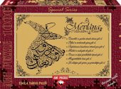 Art Puzzle Hz. Mevlananın Yedi Öğüdü Simli Kadife Baskı - 2