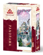 Art Puzzle Çiçekler İçinde Venedik  1000 Parça Panorama Puzzle - 2