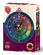 Art Puzzle Zodyak 570 Parça Saat Puzzle - 2