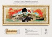 Art Puzzle Atatürk Kolajı  1000 Parça Panorama Puzzle - 3