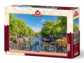 Art Puzzle Amsterdam Kanalı 2000 Parça thumbnail 1