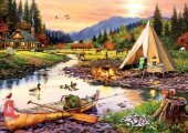 Art Puzzle Kamp Dostları 3000 Parça Puzzle - 1