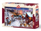 Art Puzzle Kış Eğlencesi 1000 Parça Puzzle - 2
