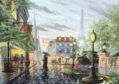 Art Puzzle Yaz Yağmuru, Paris 2000 Parça Puzzle - 1