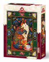 Art Puzzle Asil Kedi 1000 Parça Puzzle - 1