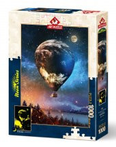 Art Puzzle Aya Yolculuk 1000 Parça Neon Puzzle - 1