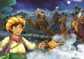 Art Çocuk Puzzle Sihirli Lamba 2x100 Parça Puzzle - 3