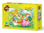 Art Çocuk Puzzle Tavuk Hırsızı 50 Parça Puzzle - 1