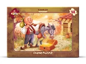 Art Çocuk Frame Puzzle Keloğlan 48 Parça - 1
