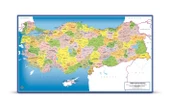 Art Puzzle Türkiye Siyasi Haritası 81 Parça Frame Puzzle - 1