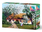 Yappuzz Ördekli Bahçe 1000 Parça Puzzle - 1