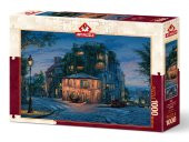 Art Puzzle Pembe Ev 1000 Parça Puzzle - 1