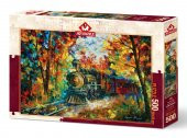 Art Puzzle Sonbahar Treni 500 Parça Puzzle - 1