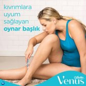 Gillette Venus Smooth Yedek Başlıklı Kadın Tıraş Makinesi - 6