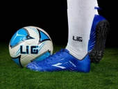 Lig Halı Saha Ayakkabısı Saks 56 Meteor-H - 4