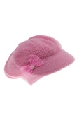 Siperli Kız Çocuk Şapka Pembe 7167 - 1